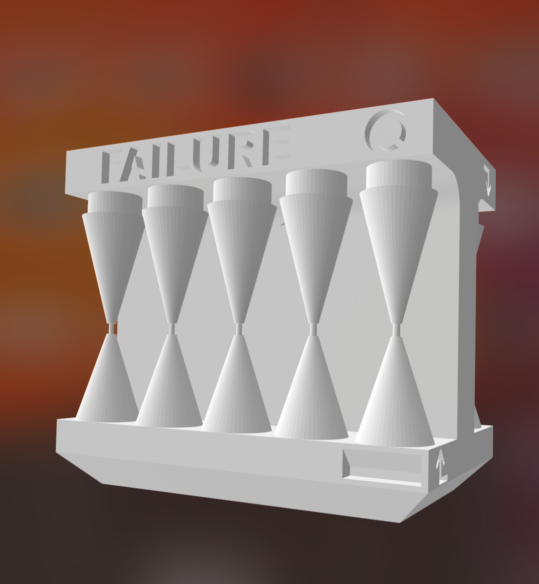 Resin printers (DLA en SLA), de optimale printtijd Sleutel Spoor